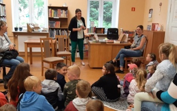 Wycieczka do biblioteki w Mieszkowicach -14.06.23r.