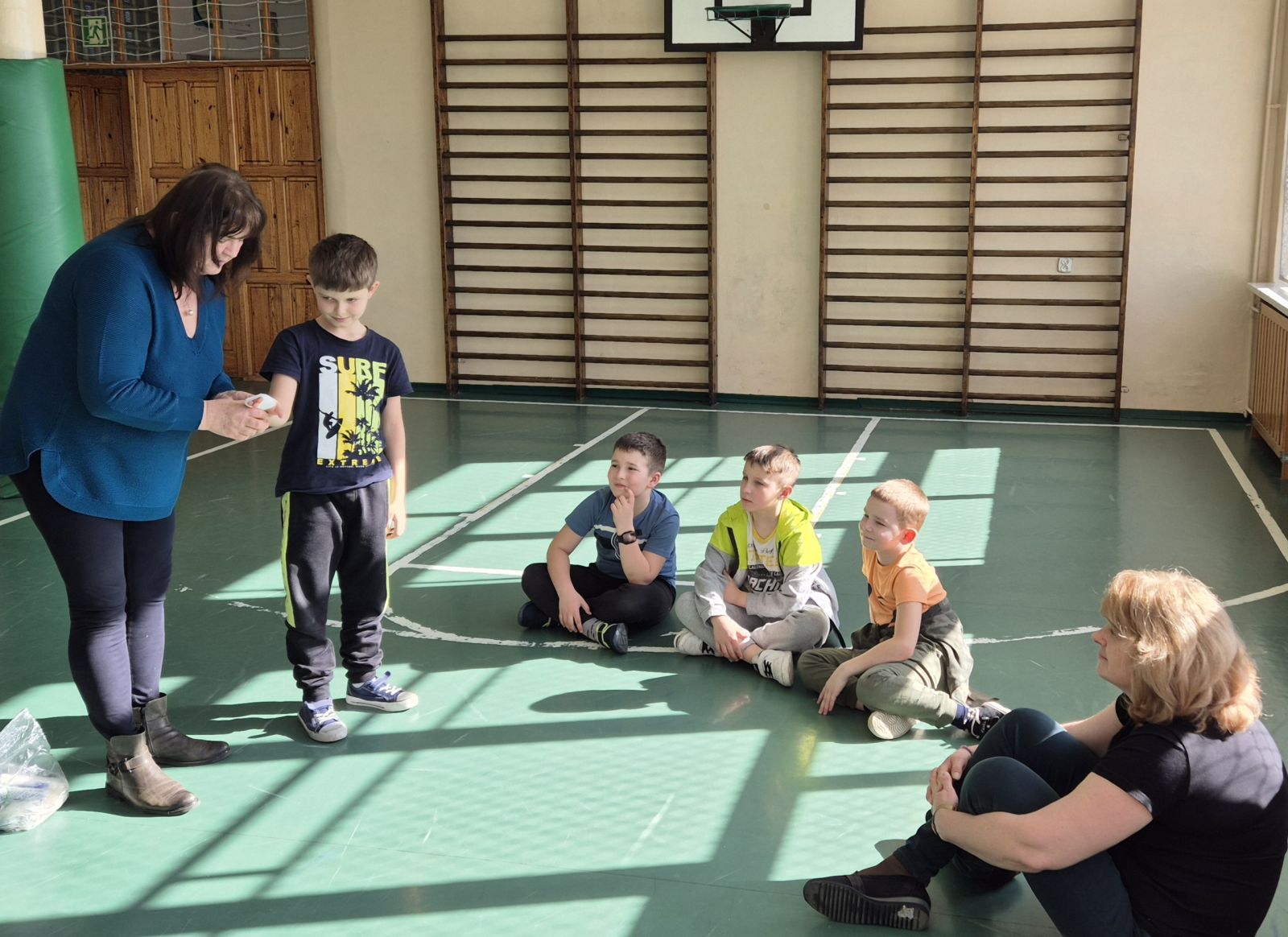 Zdjęcie: Zajęcia ze  szkolną pielęgniarką