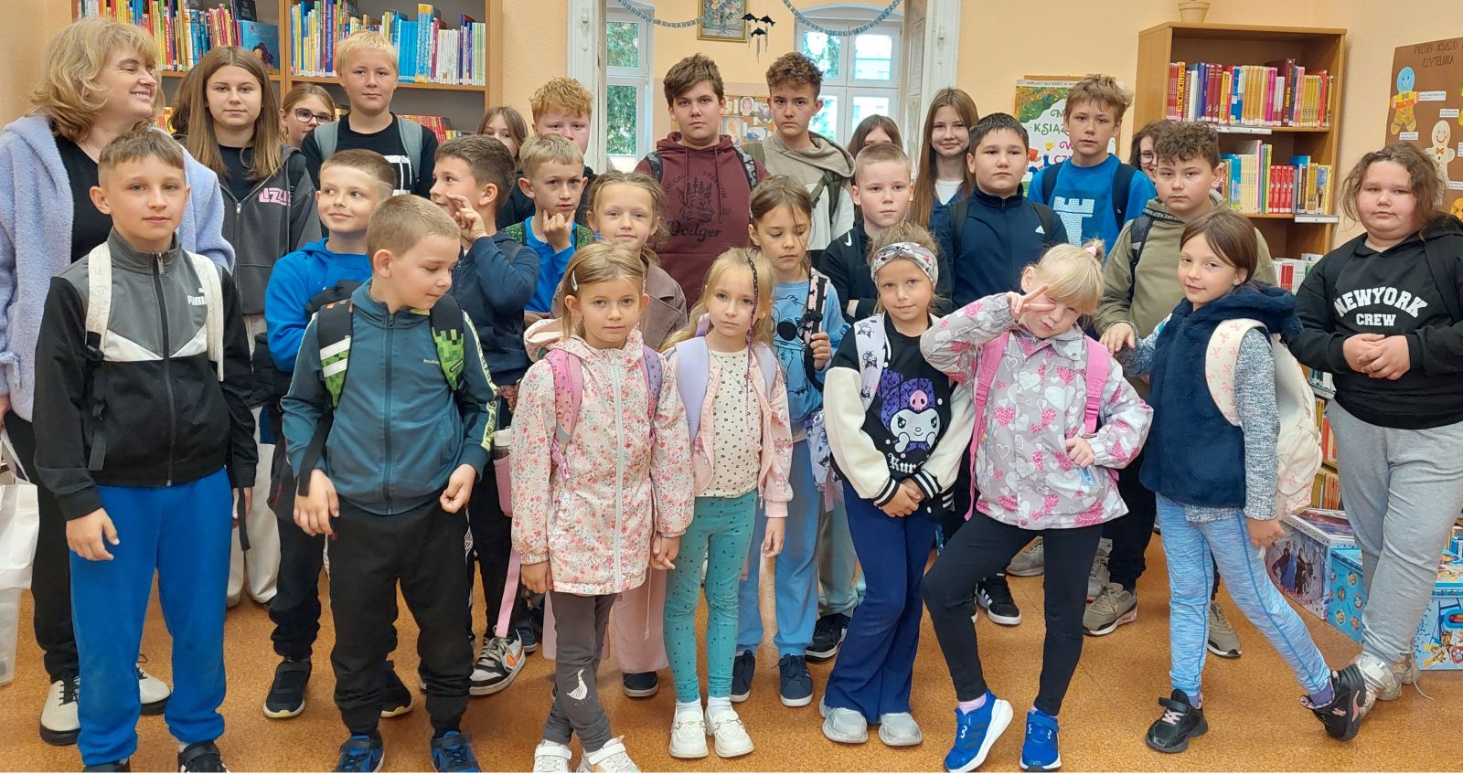 Zdjęcie: Wycieczka do Biblioteki w Mieszkowicach