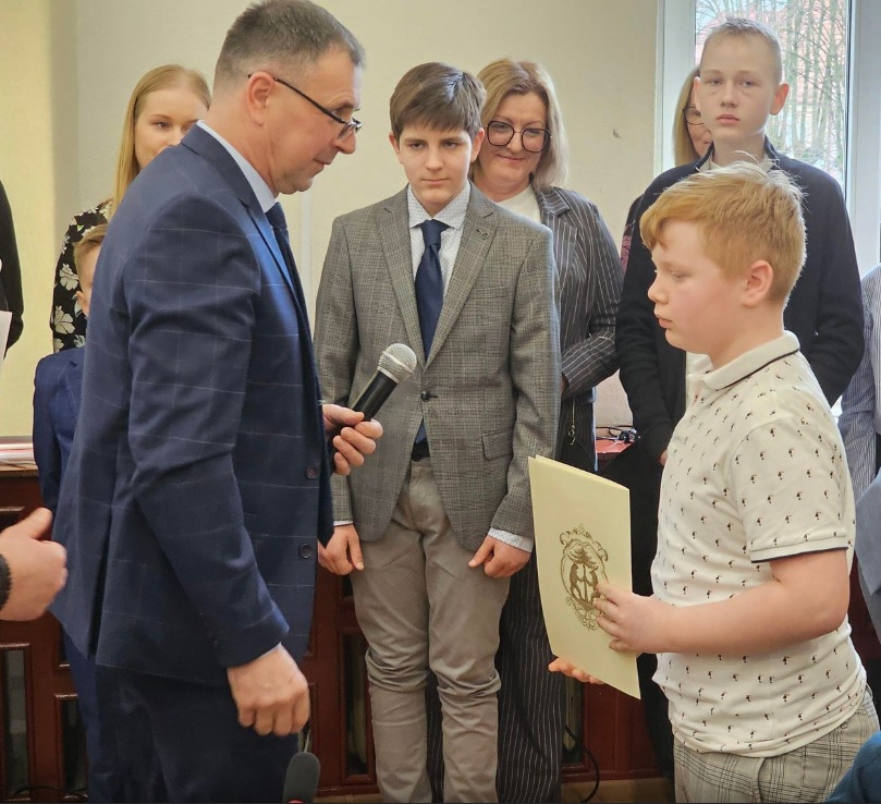 Zdjęcie: Stypendysta SP Troszyn